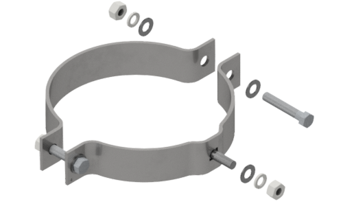 <strong>Clamp Assembly, Scroll 2-Piece, Steel</strong>