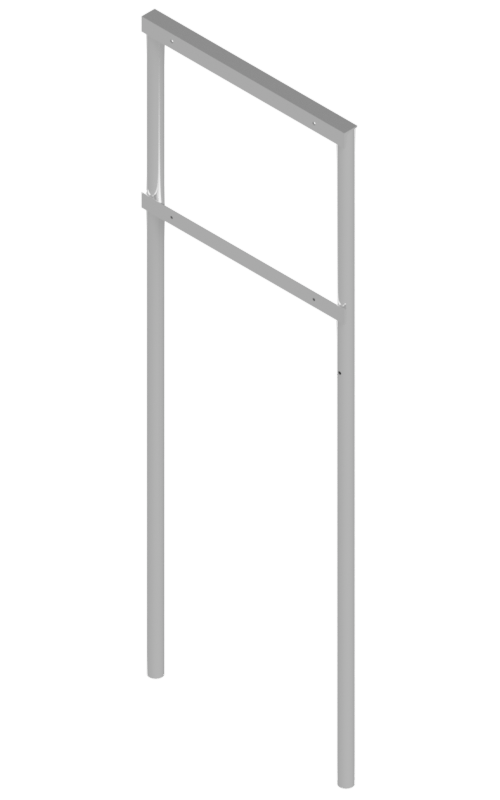 Meter Base Frame Aluminum 30” x 84”