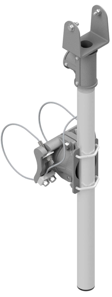 Astro-Brac 1-Piece Camera Bracket with Service Wire Outlet