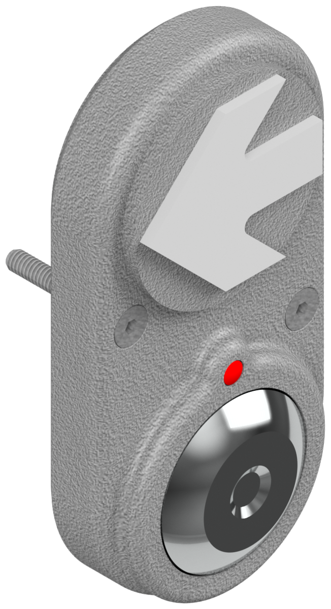 SE-2161 Oval Piezo Push Button w/ Directional Arrow & LED