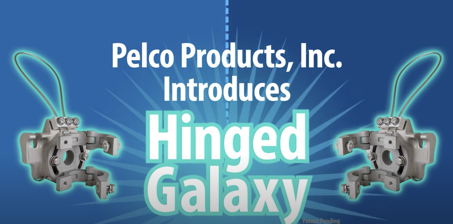 Pelco Introduces the Astro-Brac Hinged Galaxy